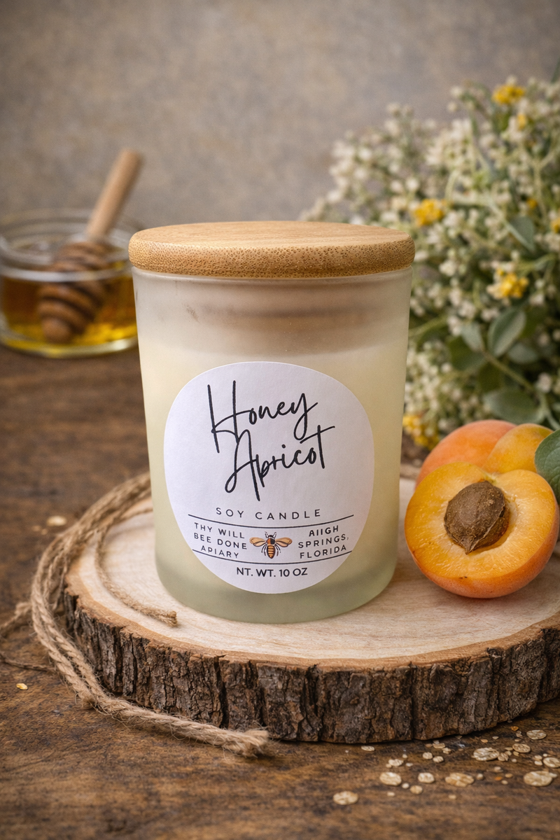 Honey Apricot Soy Candle