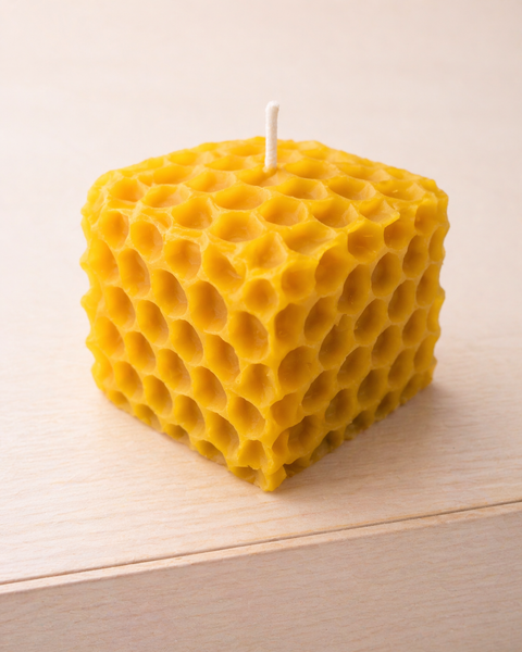 Honeycomb Beeswax Candle