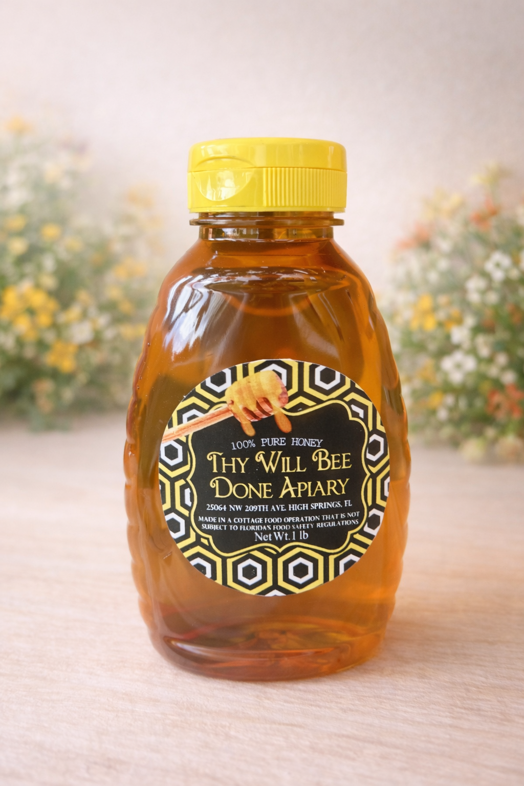 黄桜FOREVER BEE HONEY 500g 6本入り North Florida Wildflower Honey - 1 lb. | Thy Will Bee Done Apiary