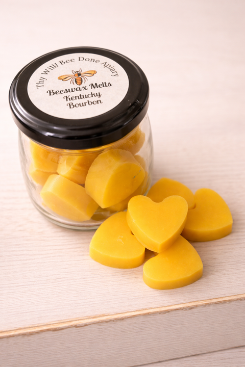 Pure Beeswax Melts, Organic Wax Warmer Melts, Scented Beeswax Melts