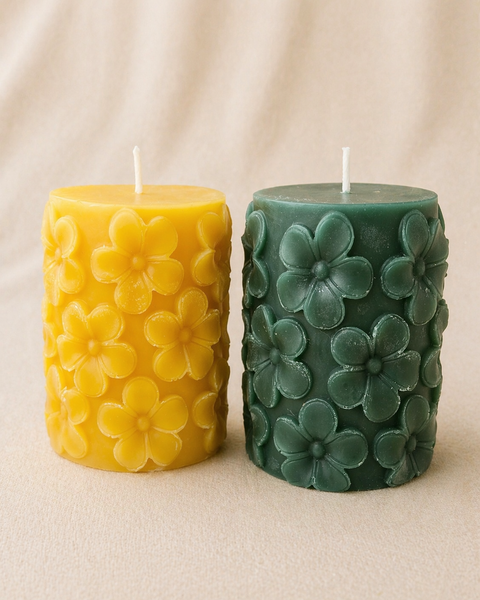 Beeswax Pillar Candle