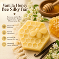 Vanilla Honey Lotion Scented Bee Silky Bars, Beeswax Lotion Bar, Cuticle Salve Repair, Moisturizing Bar