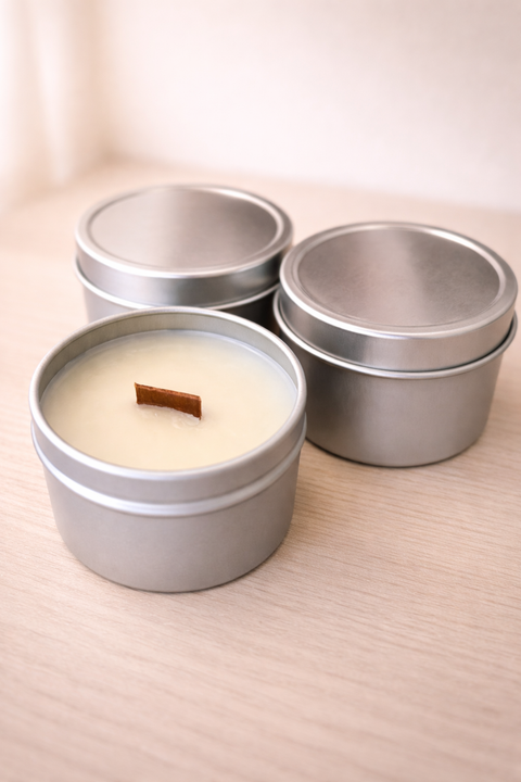 SALE Silver 2oz Candles