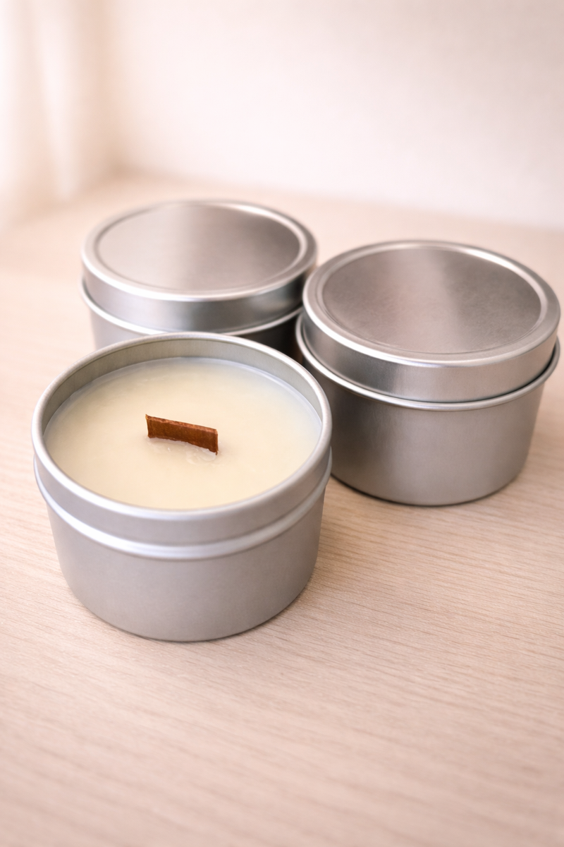 SALE Silver 2oz Candles