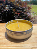 Bee Birthday Candle Gift | Beeswax Candle in Tin | Honey Bee Birthday Gift | Handmade Beeswax Candle | Bee Gift for Her – view 4
