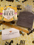 Save the Bees Gift Box | Bee Lover Care Package | Honey Soap Gift Set | Bee Lover Gift | Raw Honey Gift | Bee Themed Gift for Her – view 4