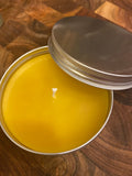 Private Label Beeswax Candle, Unmarked Pure Beeswax Travel Tin Candle No Label, No Label Beeswax Candle – view 4