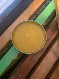 Private Label Beeswax Candle, Unmarked Pure Beeswax Travel Tin Candle No Label, No Label Beeswax Candle – view 2