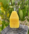 Tiny House Candle, Pure Beeswax Candle, Housewarming Gift, New Home Gift, Cottage Woodland Candle, Miniature Village House Candle – view 4
