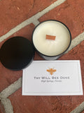 Mini Honey Bee Scented Vegan Soy Candle Sampler, Wood Wick (2oz) – view 4