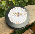 Beard Wax, Beard Oil, Men's Facial Hair Balm Conditioner, Beeswax Beard Moisturizer, Men Grooming Cream, Gift for Husband, Dad Gift – view 3