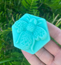 Christmas Soap Gift, Bee Soap, Honey Bee Gift for Bee Lover, Bee Gift for Her, Stocking Stuffer Soap, Secret Santa Gift Under 10 - view 3