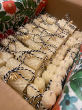 Rolled Beeswax Candle Favors, Ivory Bee Party and Shower Candle Favors, Mini Chime Candles, Table Favors, Bumblebee Shower - view 4