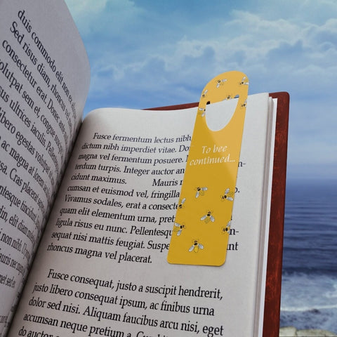 Bee Bookmark | Bee Lover Gift | Book Lover Gift | Metal Bookmark | Beekeeper Gift | Teacher Gift