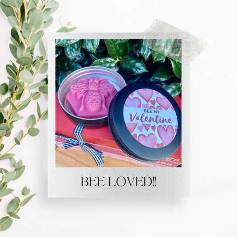 Be My Valentine Gift Soap, Bee Mine, Valentine Day Gift