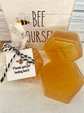 Honey Bee Soap Favors, Bee Party Favors, Honeycomb Bee Theme Soap, Honey Bee Shower, Meant to Bee, Baby to Bee – view 5