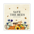 Save the Bees Sticker | Honey Bee Vinyl Sticker | Bumblebee Sticker | Bee Lover Gift | Cute Bee Sticker | Save the Planet Sticker – view 2