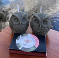 Owl Beeswax Candle, Woodland Party Favor, Nature Candle, Owl Gift – view 2