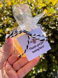 SIX Honeycomb Soap Favors, Bee Baby Shower Favors, Bumble Bee Soap Party Favors, Honey Party Favor – view 3