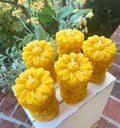 Sunflower Beeswax Candle, Pure Beeswax All Natural Candle, Sunflower Gift and Decor, Daisy Candle – view 5