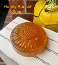 Sunflower Soap | Honey Apricot Glycerin Soap | Handmade Honey Soap | Sunflower Gift for Her | Natural Bar Soap | Sunflower Bath Gift – view 5