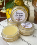 Non Toxic Lip Balm, Natural Beeswax Lip Moisturizer, Bee Party Favor, Organic Bee Lip Care, Lip Balm Favors, Hand Made Lip Cream – view 2