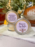 Non Toxic Lip Balm, Natural Beeswax Lip Moisturizer, Bee Party Favor, Organic Bee Lip Care, Lip Balm Favors, Hand Made Lip Cream – view 5