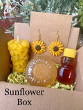 Sunflower Gift Box, Sunflower Lover, Sending Sunshine, Sunflower Earring Gift Set - view 5
