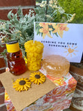 Sunflower Gift Box, Sunflower Lover, Sending Sunshine, Sunflower Earring Gift Set - view 2