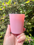 Pink Jar Candles, Private Label Soy Candles, Unlabeled Boutique Candles, 8oz Luxe Soy Candles – view 5