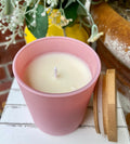Wholesale Pink Jar Candles, SIX Bulk Wholesale Pink Jar Candles, Private Label Soy Candles, Unlabeled Boutique Candles, Pink Party Favors - view 5