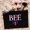 Queen Bee Makeup Bag | Cosmetic Bag for Bridesmaid | Bee Gift for Her | Pencil Bag | Bee Proposal Box | Save the Bees