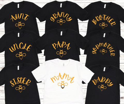 Baby to Bee Shirt | Gender Reveal Shirt | Bee Baby Shower | What Will It Bee | Baby Announcement | Daddy to Be Tee | Family Shirt