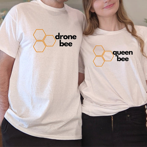 Bee Lover Shirt | Save the Bees Tee | Queen Bee Shirt | Beekeeper Gift | Drone Bee Shirt | Couple Costume Shirt | Teacher Bee Tee