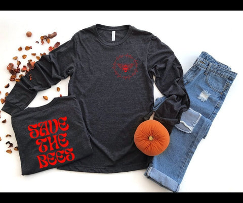Save the Bees Shirt | Bee Lover Gift | Honey Bee T-Shirt | Queen Bee Shirt | Beekeeper Gift | Entomologist Shirt | Bee Tee