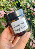4oz Custom Candles, Your Logo Private Label Jar Candles, Wholesale Luxe Candles, Honey Scented Unlabeled Luxury White Label Candles – view 2