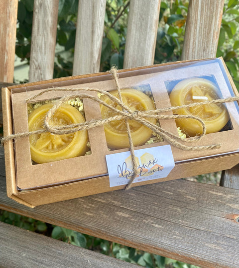 Tea Light Beeswax Candles, All Natural Floating Candles, Bee Wax Votive, Organic Tea Light Candles, Bee Gifts, Non Toxic Tea Light Candles