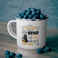 Honey Bear Mugs for Couple, Matching Bee Theme Camping Mugs, Gift for Grandparents – view 3
