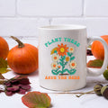 Save the Bees Mug | Gardener Gift | Bee Coffee Mug | Plant Mom Mug | Bee Lover Gift | Plant Lady Mug – view 3