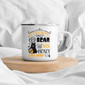 Honey Bear Mugs for Couple, Matching Bee Theme Camping Mugs, Gift for Grandparents – view 4