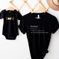 Honey Grandma Shirt, Gift for Honey, Grandmother Tee, New Grandma Gift, Baby Bee Shirt, Honey Tee, Bee Grandma Gift, Nana Honey Shirt - view 2