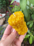 Sunflower Beeswax Candle, Pure Beeswax All Natural Candle, Sunflower Gift and Decor, Daisy Candle – view 4