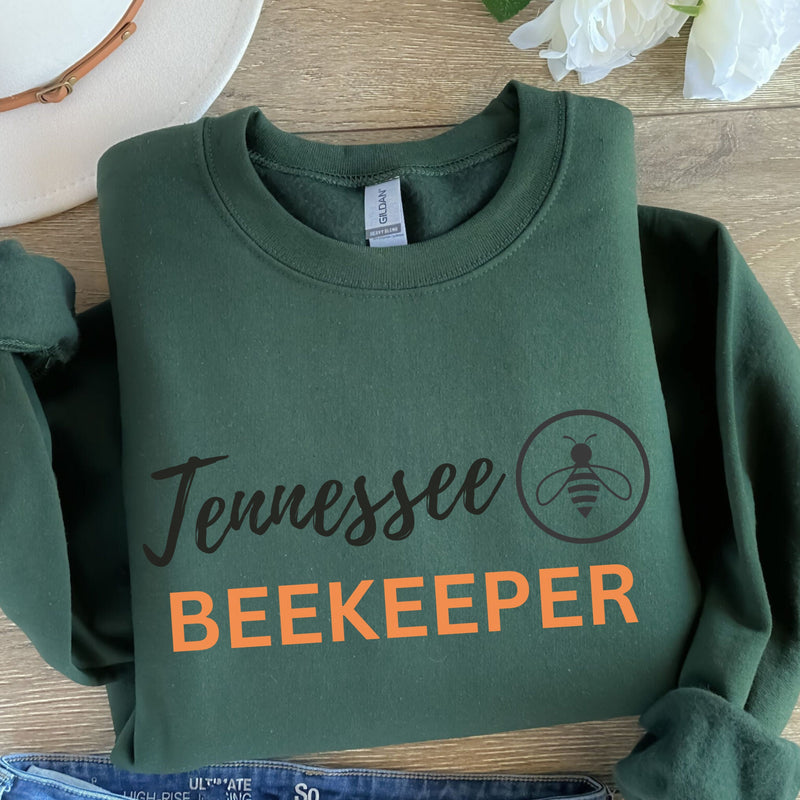 Tennessee Beekeeper Shirt, Personalized Bee Club Shirt, Bee Lover Gift, Tennessee Gift, Custom Bee Shirt, Beekeeper Tee