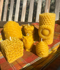 Assorted Beeswax Candles, Natural Beeswax Novelty Candles, Pure Bees Wax Organic Candles – view 4
