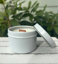 SALE White 2oz Candles, Private Label Mini White Tin Soy Candles, Unlabeled White Small Candles, Bulk Favor Candles, Event Candles