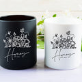 Pregnancy Reveal Grandma Mug, Call Me Honey Mug, New Grandma Gift, Baby Announcement Mug, Gift for New Grandmother, Honey Grandma Reveal Mug