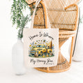 Home is Where My Honey Bee Tote Bag, Custom Home Town Tote, Your City Bag, Personalized Shopping Bag, Bee Gift, Bee Bag, Realtor Swag Bag – view 2