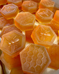 Honey Bee Soap Favors, Bulk Bee Party Favors, TEN Honeycomb Bee Theme Soap, Honey Bee Shower, Meant to Bee, Baby to Bee, Bulk Soap Favors – view 3