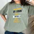 Beekeeper Shirt, Beekeeping Gift, Bee Shirt, Save the Bees Shirt, Honey Bee Lover Gift, If I Run Bee Keeping T-Shirt - view 4