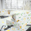 Bee Gift Wrap Paper | Baby Shower Wrapping Paper | Bee Theme Party Wrap | Beekeeper Gift Wrap | Honey Bee Paper – view 4